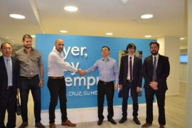 La Casa Santa Cruz recibió a una empresa china