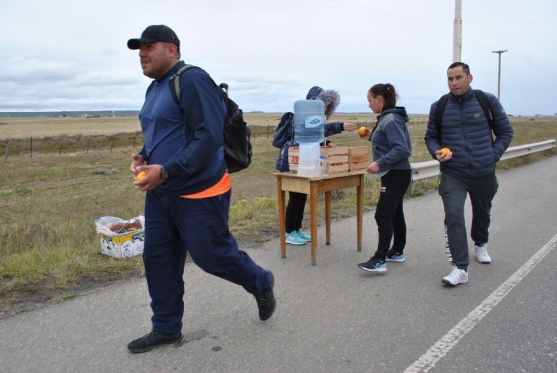 Se vivió la 39 peregrinación a la virgen de Güer Aike. (Fotos Juan Cruz Cattaneo).