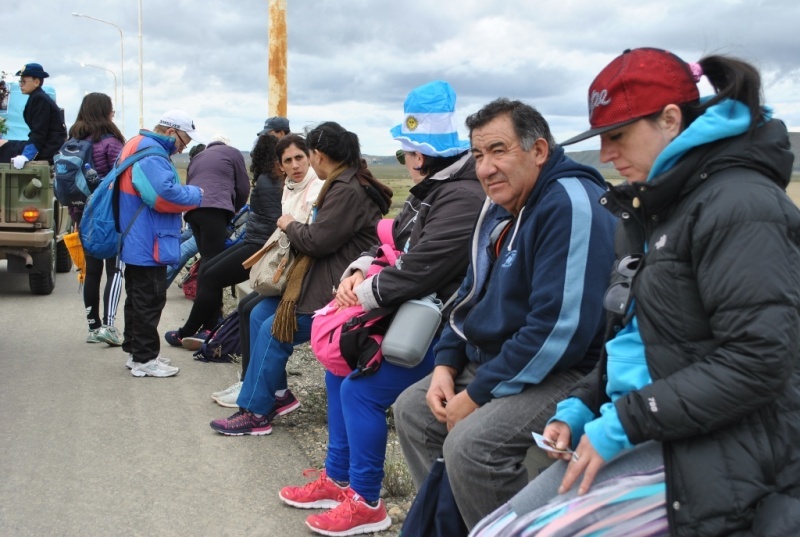 Se vivió la 39 peregrinación a la virgen de Güer Aike. (Fotos Juan Cruz Cattaneo).