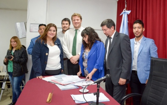 La nueva camada de concejales. (C.R)