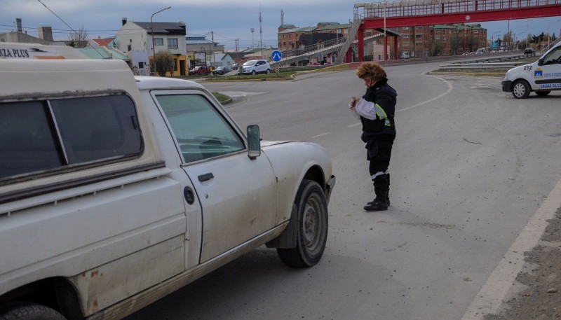  Inspectores de Tránsito realizaron controles vehiculares  