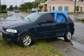 Colisión, fuga y un niño derivado al hospital