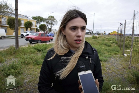 Ingeniera y directora de Espacios Verdes, Camila Núñez