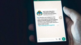 Alerta por otra estafa por Whatsapp que ofrece dinero del estado