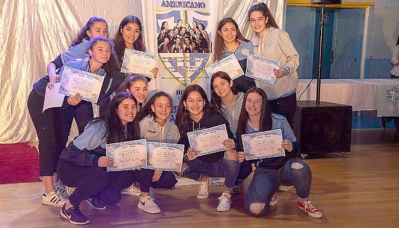 Las chicas de hockey son campeonas argentinas.