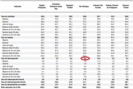 Río Gallegos con un 6,5% de desocupación según el INDEC