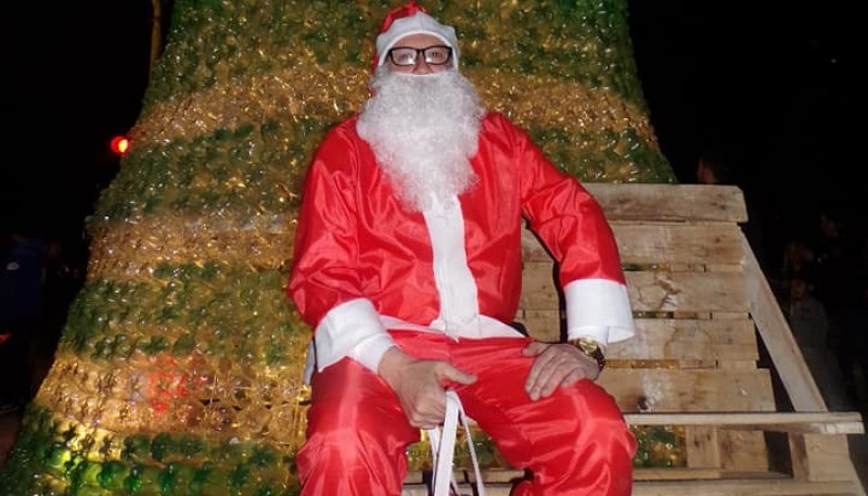 El Papá Noel de Río Gallegos.