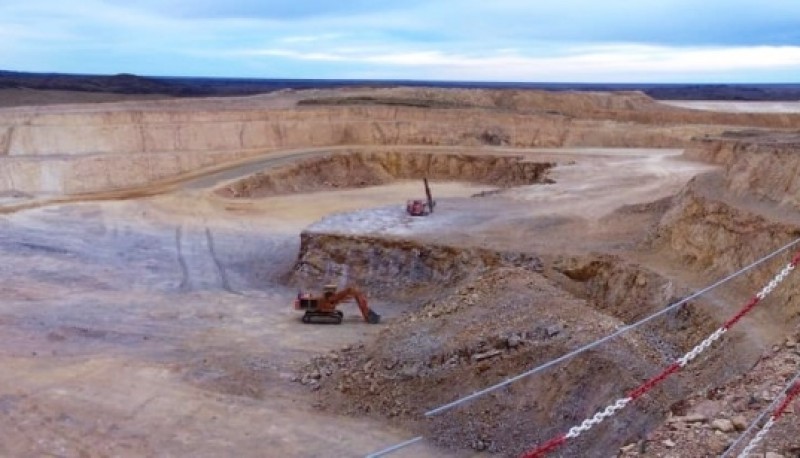 Minería en la provincia.