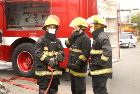 Los Bomberos trabajaron en el lugar (Foto ilustrativa)