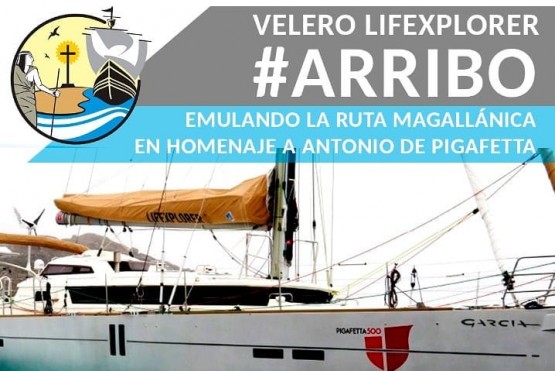 Velero que arribará a San Julián. 