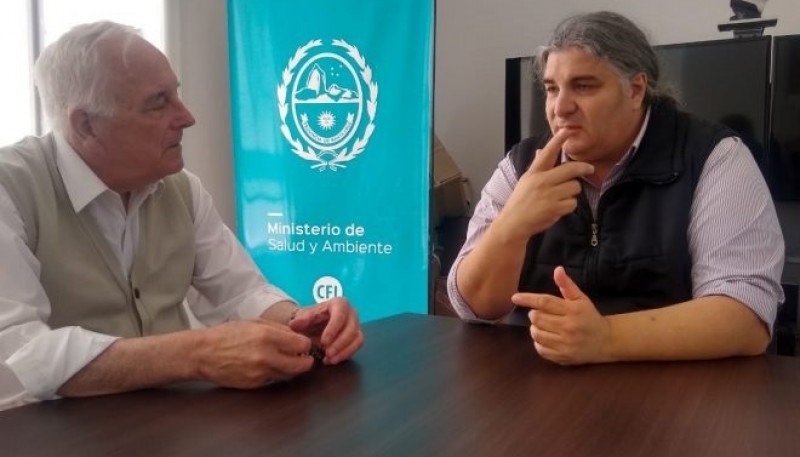 Garzón se reunió con el nuevo Ministro de Salud de Santa Cruz 