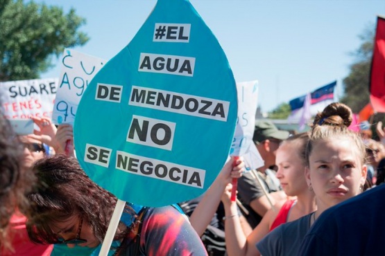 Marcha en Mendoza.