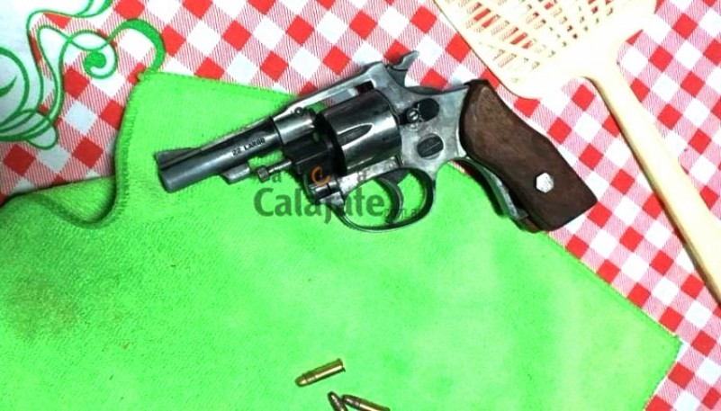 Revolver calibre 22.