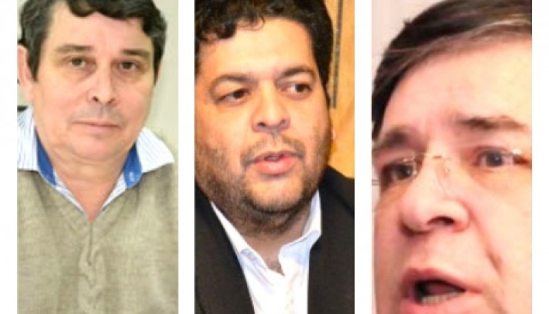 Carlos Ziehlke, Ítalo Bringas y Ernesto Cruz, algunos de los funcionarios nacionales entre 2016 y 2019.   