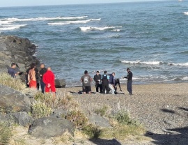 Un hombre murió ahogado en las playas de Caleta Córdoba