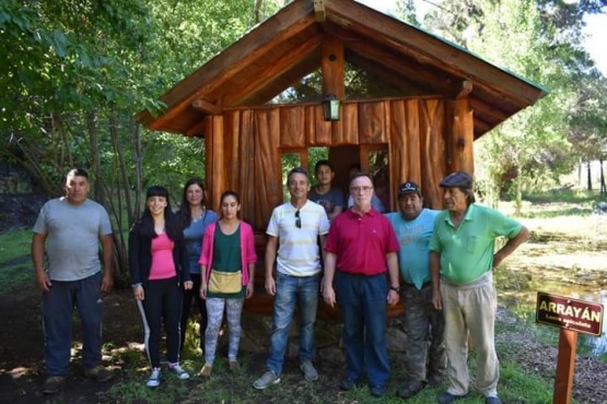 Sánchez abrió el paseo botánico municipal 