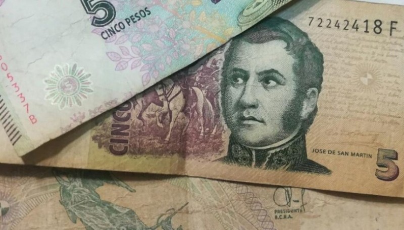 Los billetes de San Martín. 