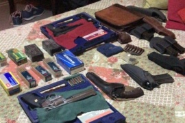 Policía secuestró 11 armas de fuego en Comodoro Rivadavia
