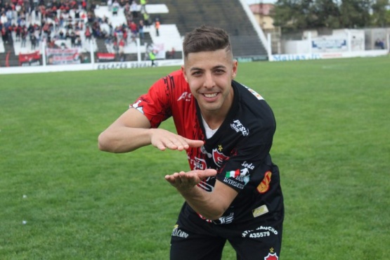 El Topo Sabatini, goleador del club. 
