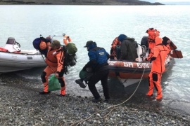 Prefectura Naval trabajó en la asistencia de una turista accidentada