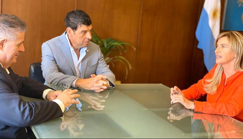 Collia y Medina, funcionarios de Salud de Nación.