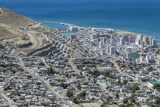 Calor en Comodoro Rivadavia. 