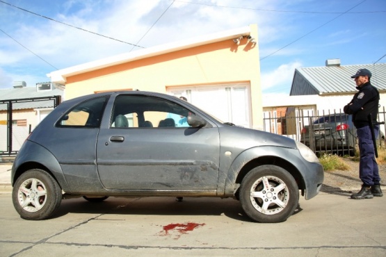 El rodado fue secuestrado por el personal policial. (Foto: C.G.)