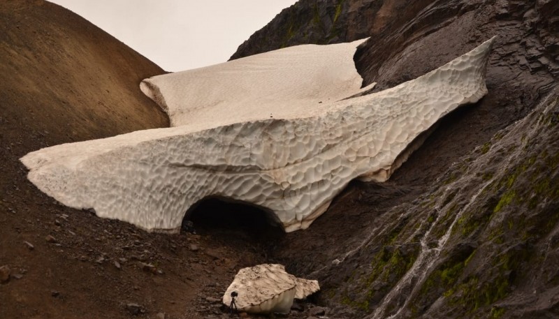 Túnel de hielo.