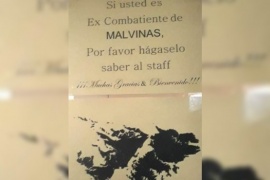 A modo de retribución, restaurante invita la cena a los Veteranos de Malvinas que vayan