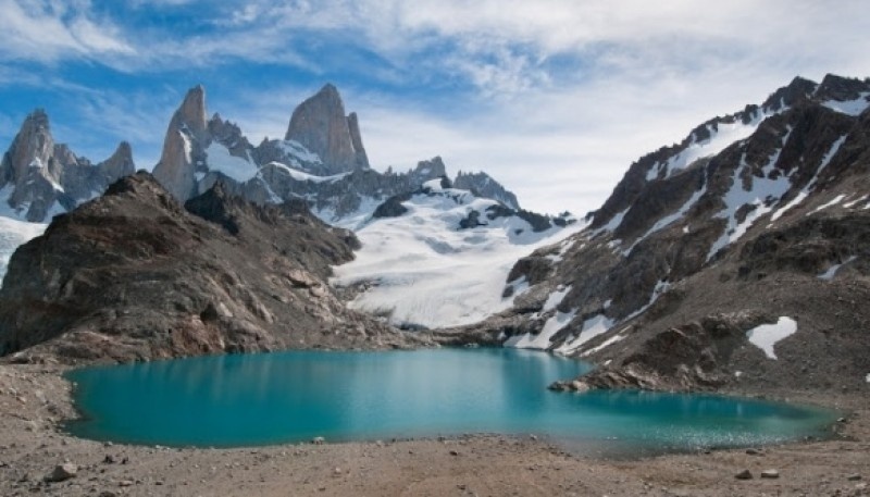 Laguna de Los Tres (Foto archivo).