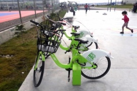 Cada vez hay menos bicicletas en el Parque Urbano