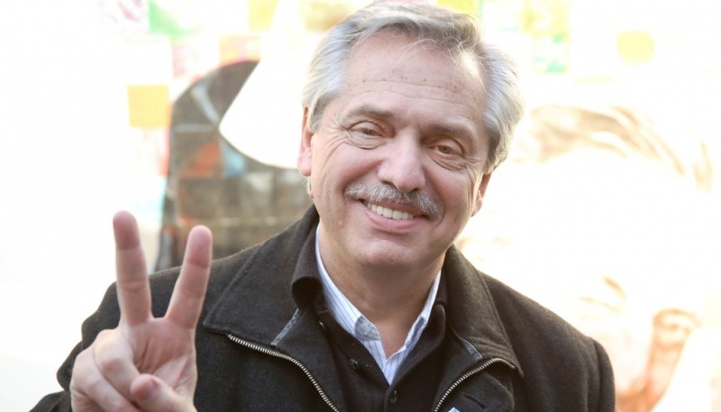 El Presidente Alberto Fernández (Foto: Christian González).