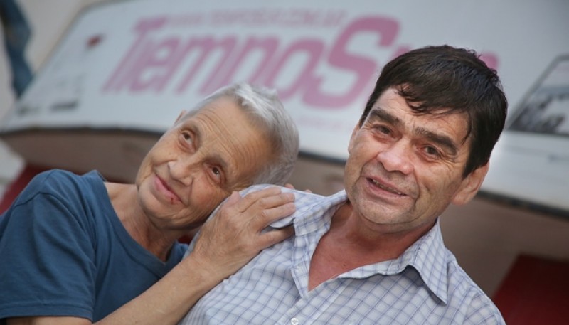 María Cristina y Raúl, juntos hace 25 años (Foto C. Gonzalez)