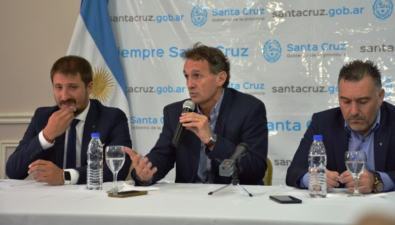 Leandro Zuliani, Gabriel Katopodis y Leonardo Álvarez (Foto: C.Robledo)..