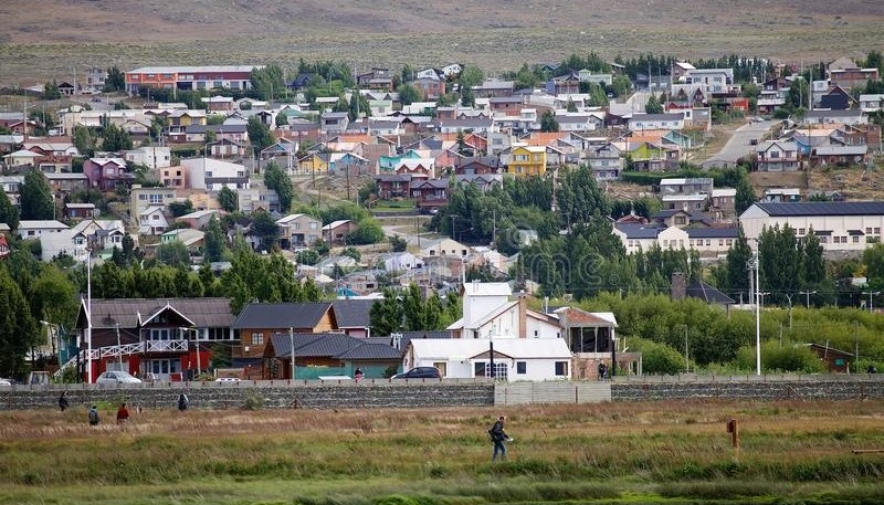 La localidad de El Calafate. 