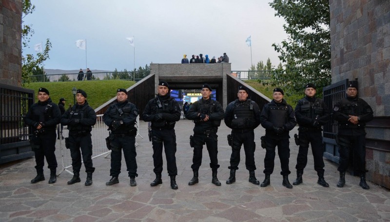 Operativos de seguridad en la 8ª Fiesta Nacional del Lago