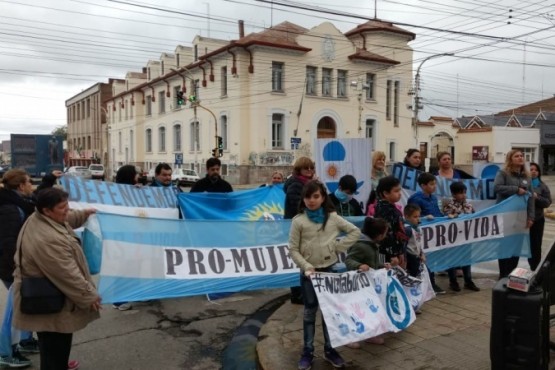 Organización Pro Vida en Río Gallegos. 