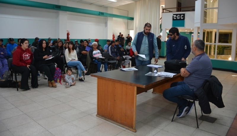 Se desarrolló la capacitación en la sede de CGC en calle Alberti (Foto C.Robledo)