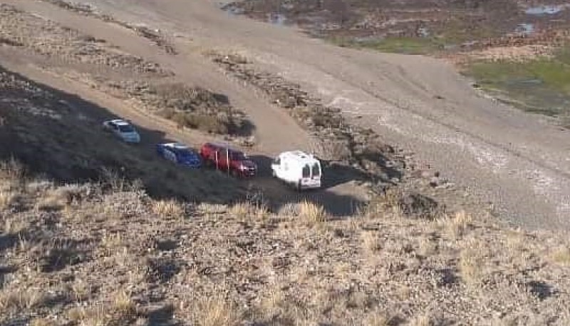 Lugar del hecho donde ocurrió el asesinato. 