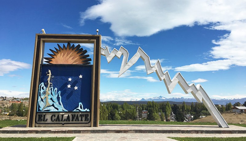 Entrada a El Calafate. (Foto ilustrativa). 