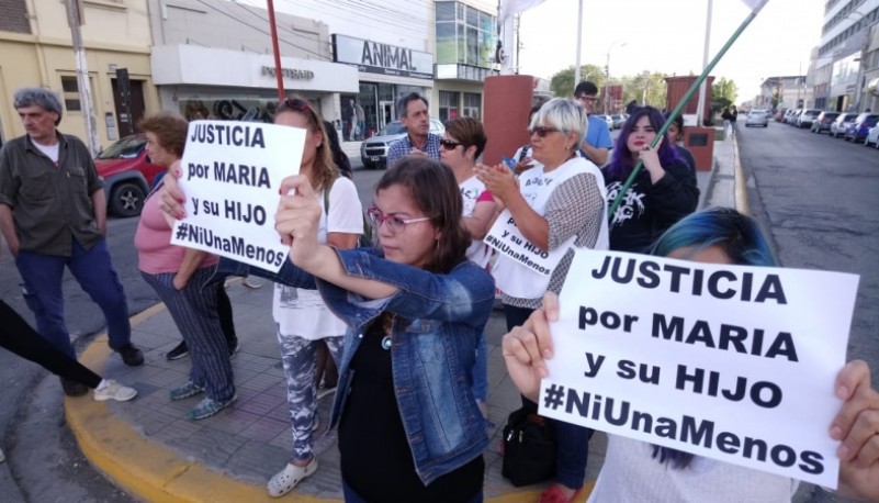 La marcha en Río Gallegos se volverá a repetir hoy. 