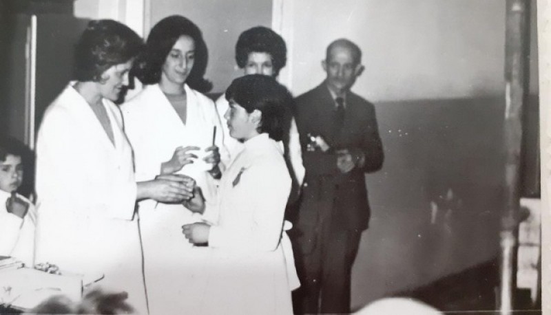 Alicia García, ha sido la primer Enfermera egresada de la Escuela de Enfermería de Río Gallegos 