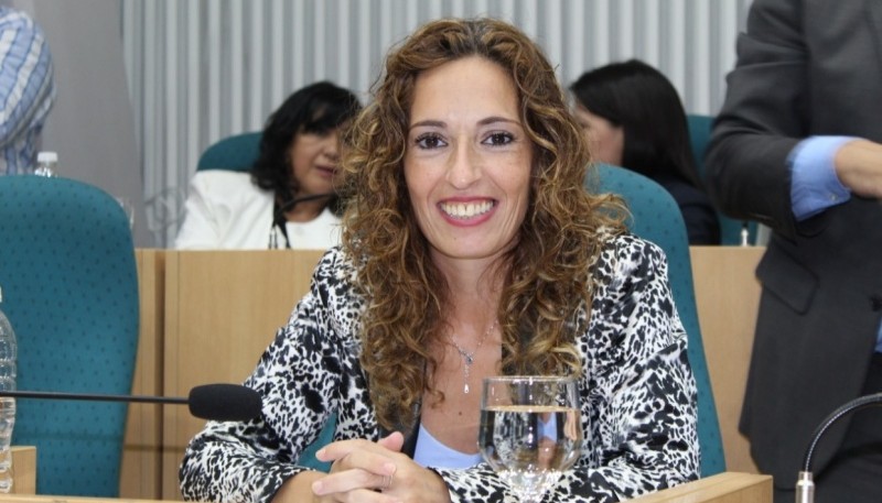 La diputada del Frente de Todos Rocío García.