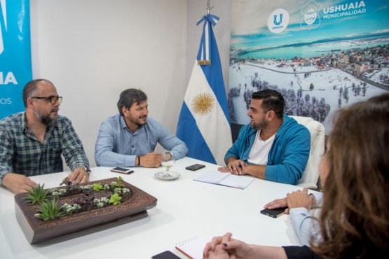 Reunión con el Intendente de Ushuaia. 