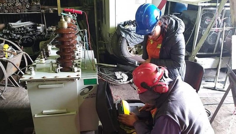 Gisele Muñoz, ingeniera electromecánica.