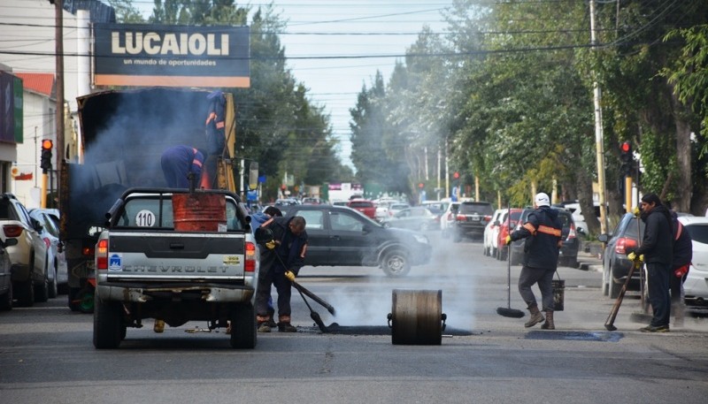 Las labores seguirán en distintos puntos de la localidad. (C. Robledo)