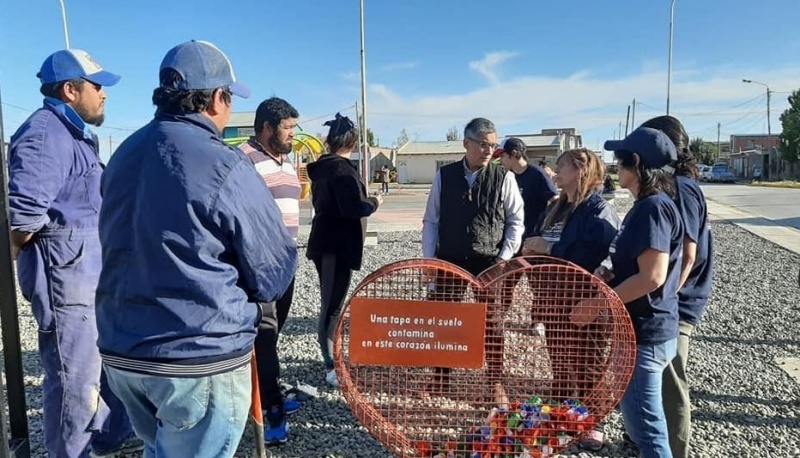 Echazú y la militancia junto al Garrahan