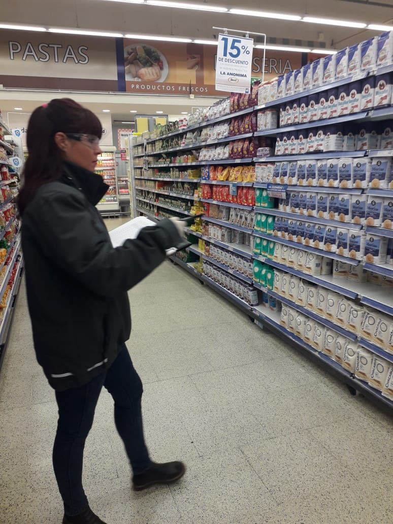 Control de precios en supermercados. 