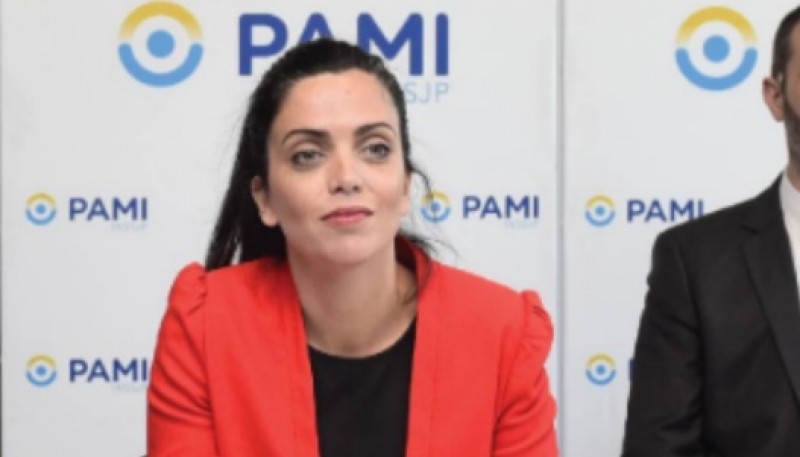 La titular de PAMI a nivel nacional, Luana Volnovich 