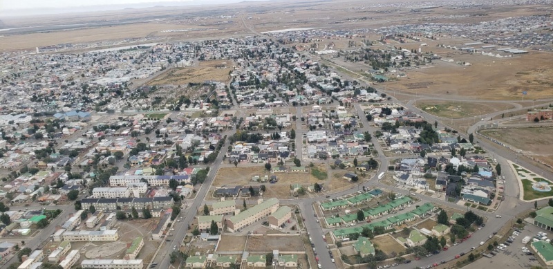 Vista aérea de la Ciudad.